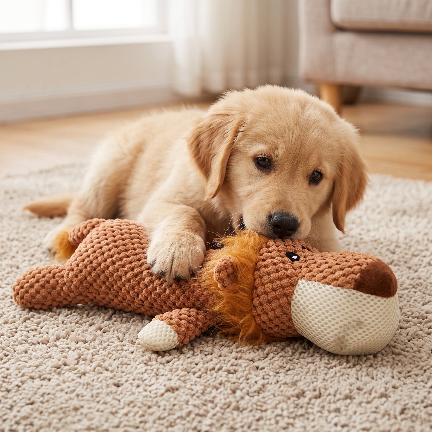 Plush Lion Sound Toy