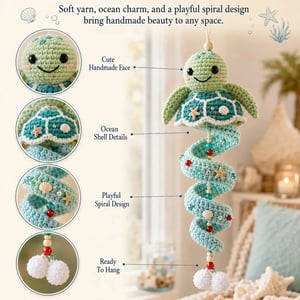 🐉 Beginner-friendly DIY kit for an enchanted dragon spiral hanging ornament | Complete set including all tools and step-by-step instructions 💕