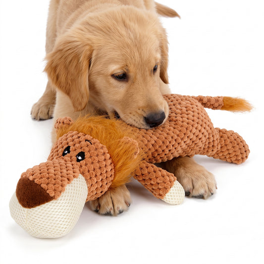 Plush Lion Sound Toy
