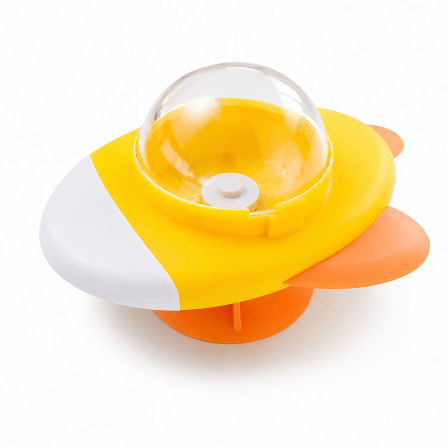 Interactive Rotating Treat Dispensing Ball