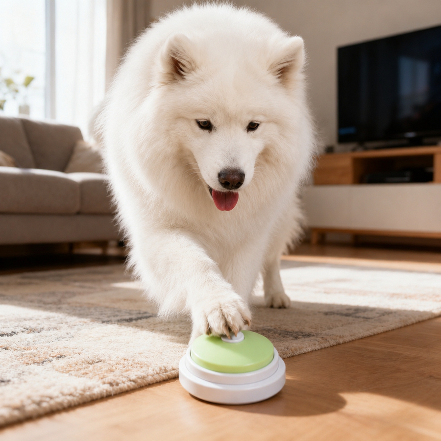 Recordable Pet Communication Button
